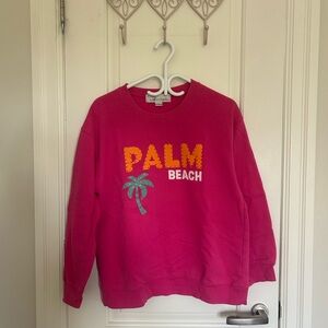 Vintage Havana Pink Palm Beach Sweatshirt